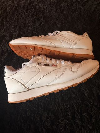 Tenis Reebok Blancos Suela Goma