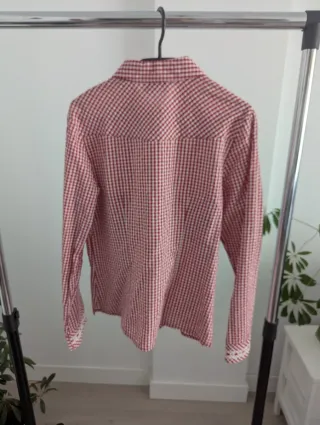 Camisa cuadros italiana CARLA PERONI Talla L