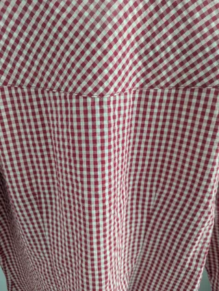 Camisa cuadros italiana CARLA PERONI Talla L