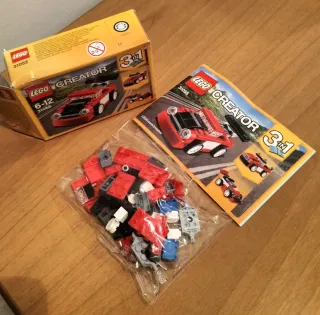 LEGO Creator 31055 Bolide Rosso 3in1