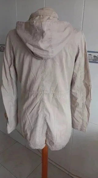 Cortavientos Mujer T. S Beige