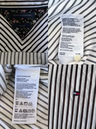 Camisa Tommy Hilfiger rayas Talla S