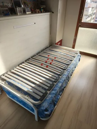 Cama nido 90x190cm metálica