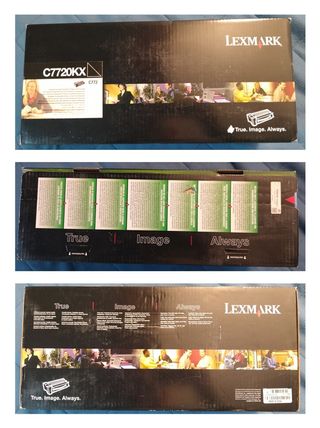 Toner original Lexmark C7720KX Preto (223)