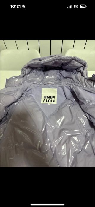 Chaqueta Bimba y Lola Morada Mujer