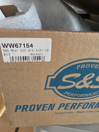 Kit Filtro Aire S&S Mini Teardrop Harley