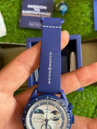 Omega x Swatch Mission to Earthphase Monshine gold