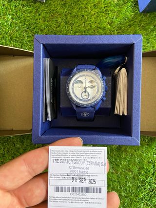 Omega x Swatch Mission to Earthphase Monshine gold