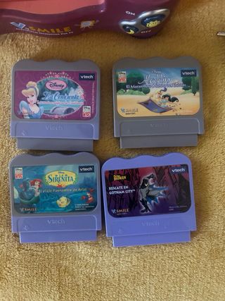 Consola Vtech V.Smile con 4 juegos