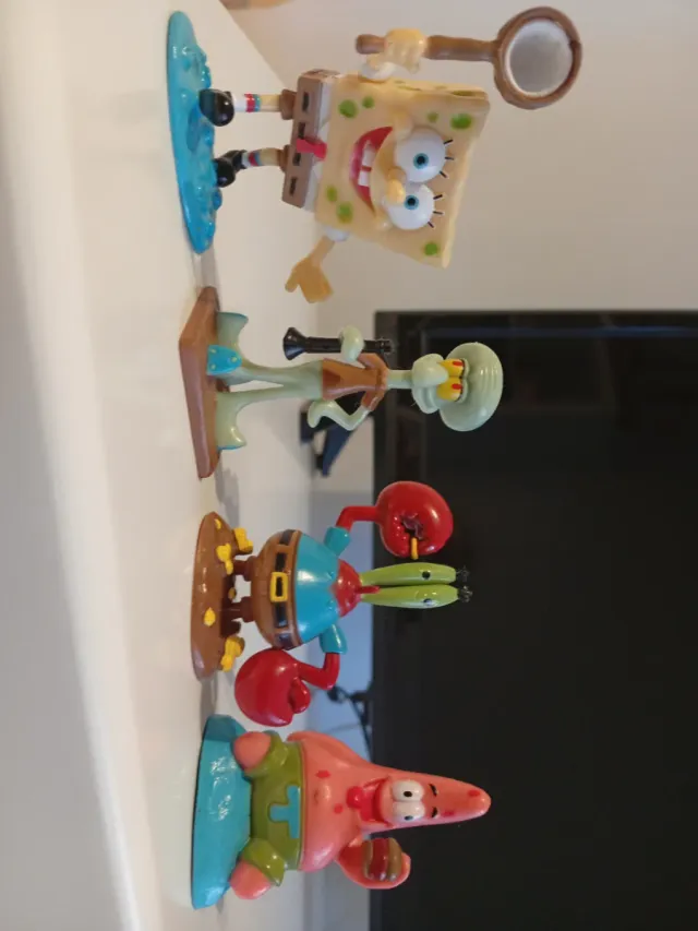 Figuras Bob Esponja y amigos