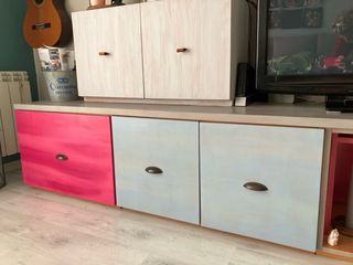 Mueble TV y organizador comedor moderno