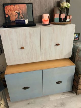 Mueble TV y organizador comedor moderno