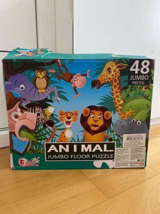 Puzzle Suelo Animales 48 Piezas