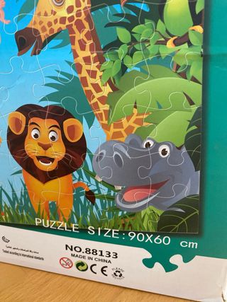 Puzzle Suelo Animales 48 Piezas