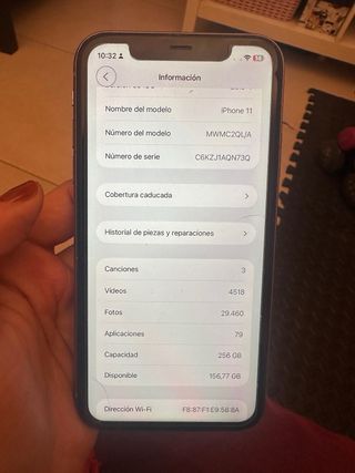 iPhone 11 256 GB Morado negociable