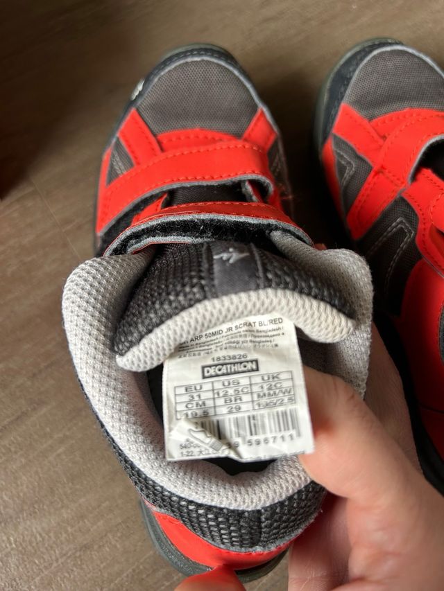 Botas montaña niño