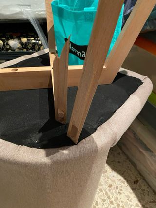 Sillas de comedor beige (pack 4)