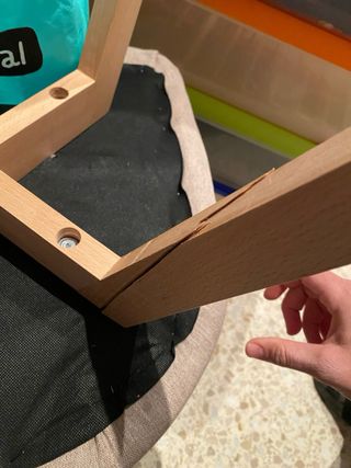 Sillas de comedor beige (pack 4)