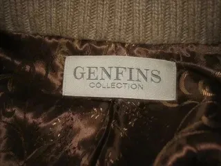 Abrigo Lana Gris T. 38