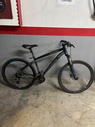 Bicicleta Montaña Btwin Negra