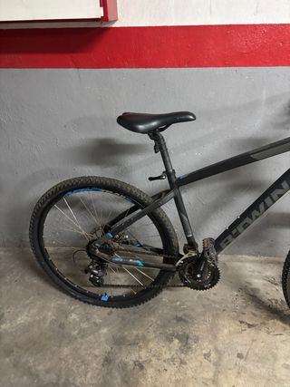 Bicicleta Montaña Btwin Negra