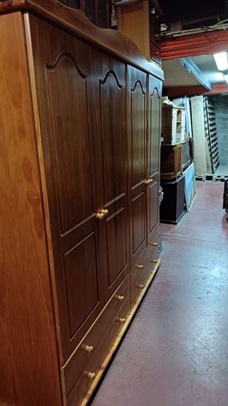 Armario 4 puertas pino provenzal