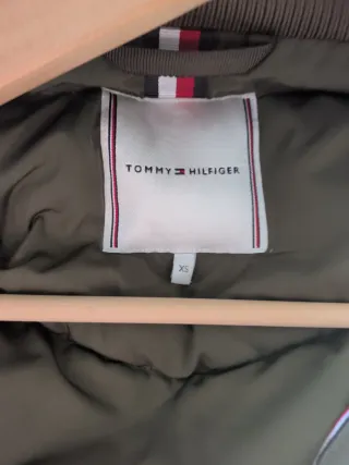 Chamarra Tommy Hilfiger Mujer Talla XS Verde