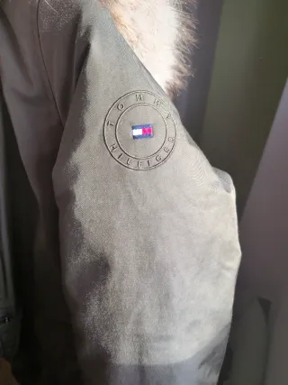 Chamarra Tommy Hilfiger Mujer Talla XS Verde