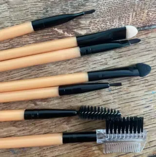 Neceser Bolsa 24 Pinceles Brochas Maquillaje