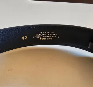 Cintura Alitalia Vera Pelle