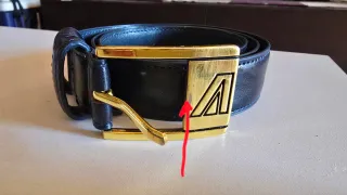 Cintura Alitalia Vera Pelle