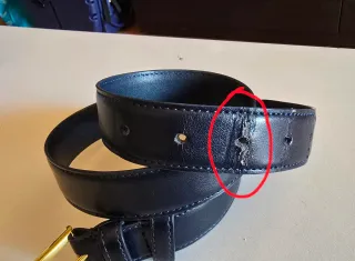 Cintura Alitalia Vera Pelle