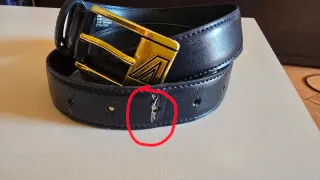 Cintura Alitalia Vera Pelle