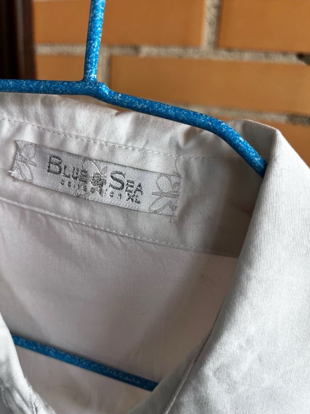 Camisa Blanca Blue & Sea