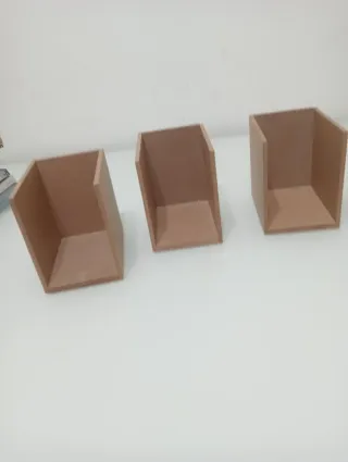 Set 3 Scaffali Porta Libri da Scrivania