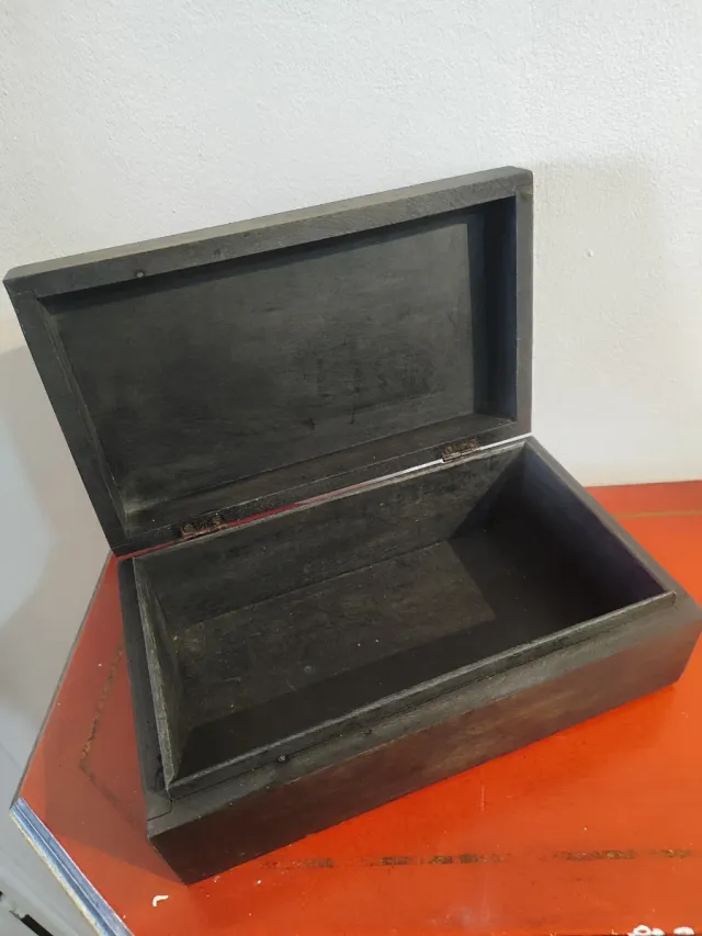 Scatola in legno indiana