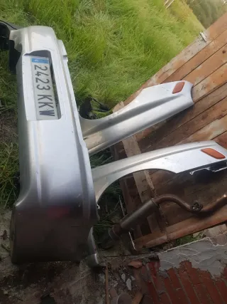 Paragolpes trasero Subaru WRX STI 2003