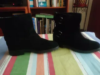 Botines Massimo Dutti Negros