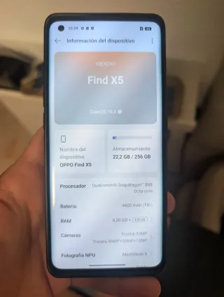 OPPO Find X5 Bianco Perla (ottimo stato)