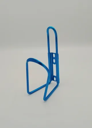 Portabidón Bicicleta Azul Aluminio