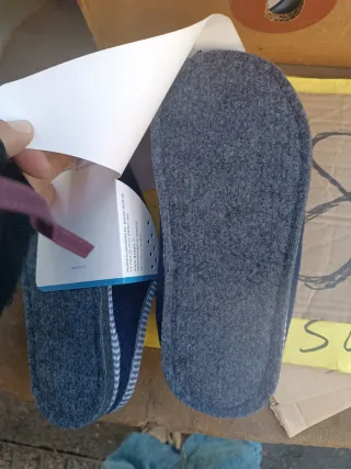 Pantofole de@de blu taglia 36