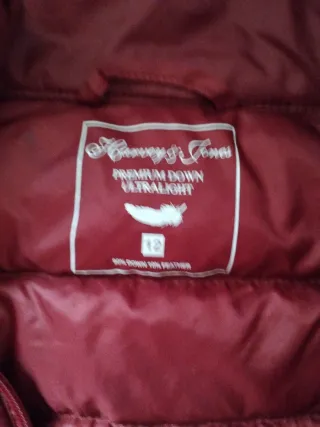 Cazadora de mujer de plumas