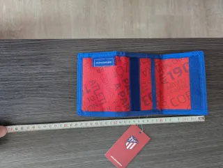 Cartera Atletico de Madrid Roja y Azul