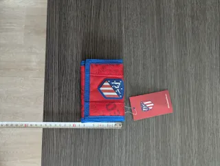 Cartera Atletico de Madrid Roja y Azul