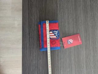 Cartera Atletico de Madrid Roja y Azul