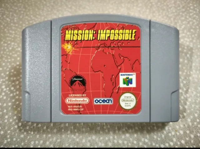 🇪🇸✨Misión Imposible ☢️ Nintendo 64✨