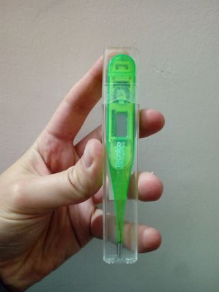 Termometro digitale verde Tecnico