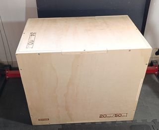 Cajón pliométrico box jump