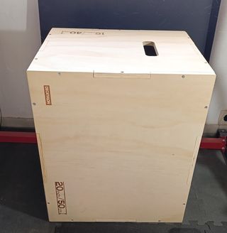 Cajón pliométrico box jump