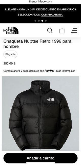 The North Face Nuptse 700 XXL